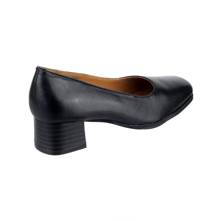 Amblers Walford Ladies Wide Fit Court Black