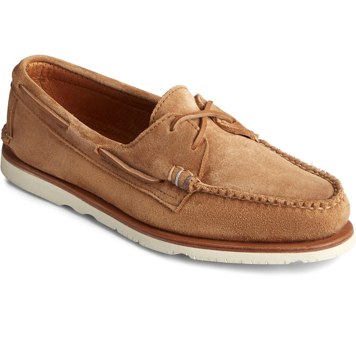 Sperry Authentic Original Sunspel Boat Shoe Tan Suede