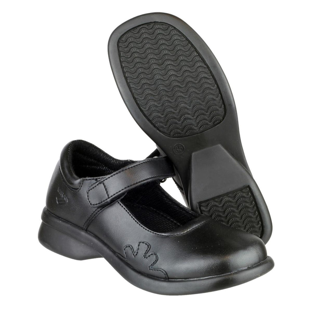 Mirak Connor Girls Back to School Shoe Black