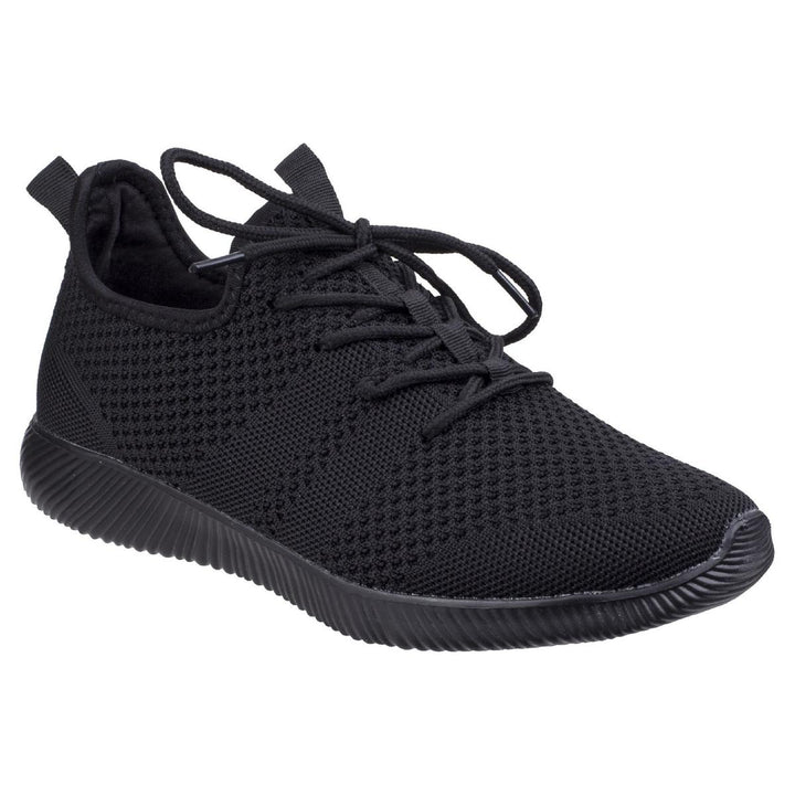 Divaz Heidi Knit Shoe Black