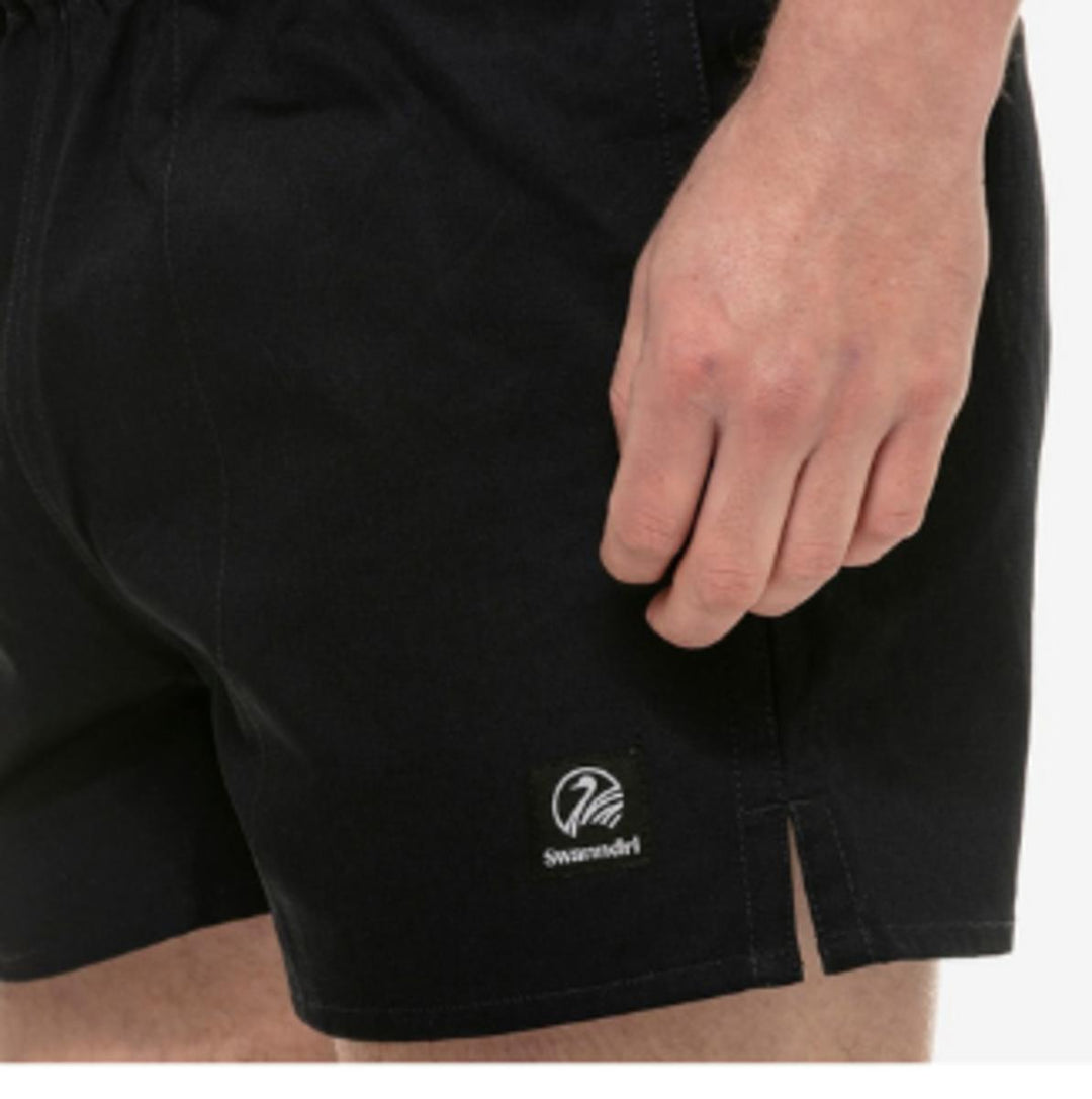 Swanndri Rugby Shorts Black