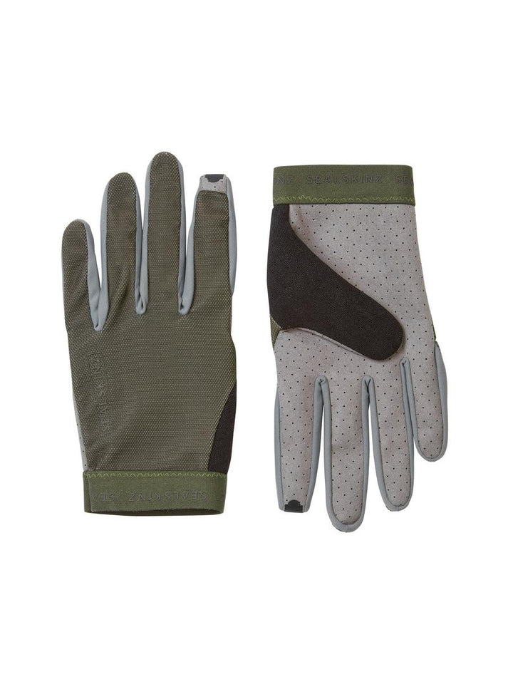 Sealskinz Paston Perforated Palm Glove Olive Unisex GLOVE