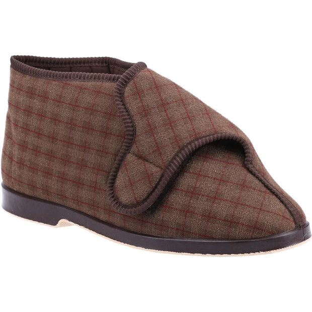 GBS Keswick Touch Fastening Bootee Brown
