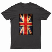 Game Adults Printed British Flag Union Jack Grunge T-Shirt