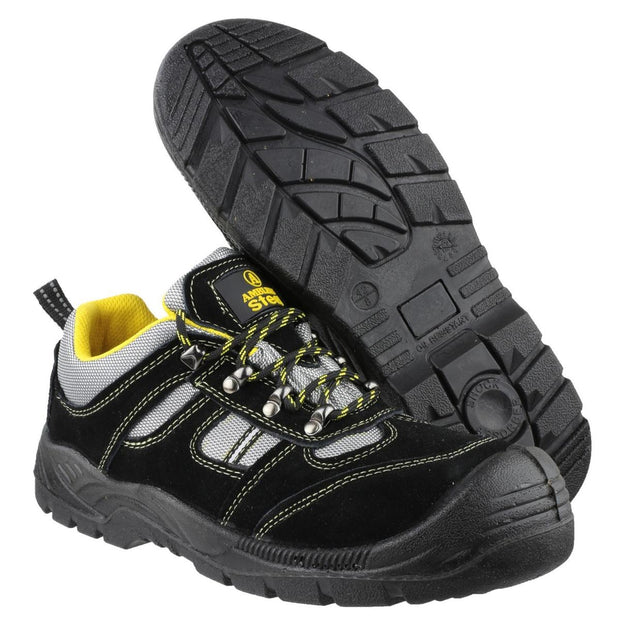 Amblers Safety FS111 Lightweight Lace up Safety Trainer Black