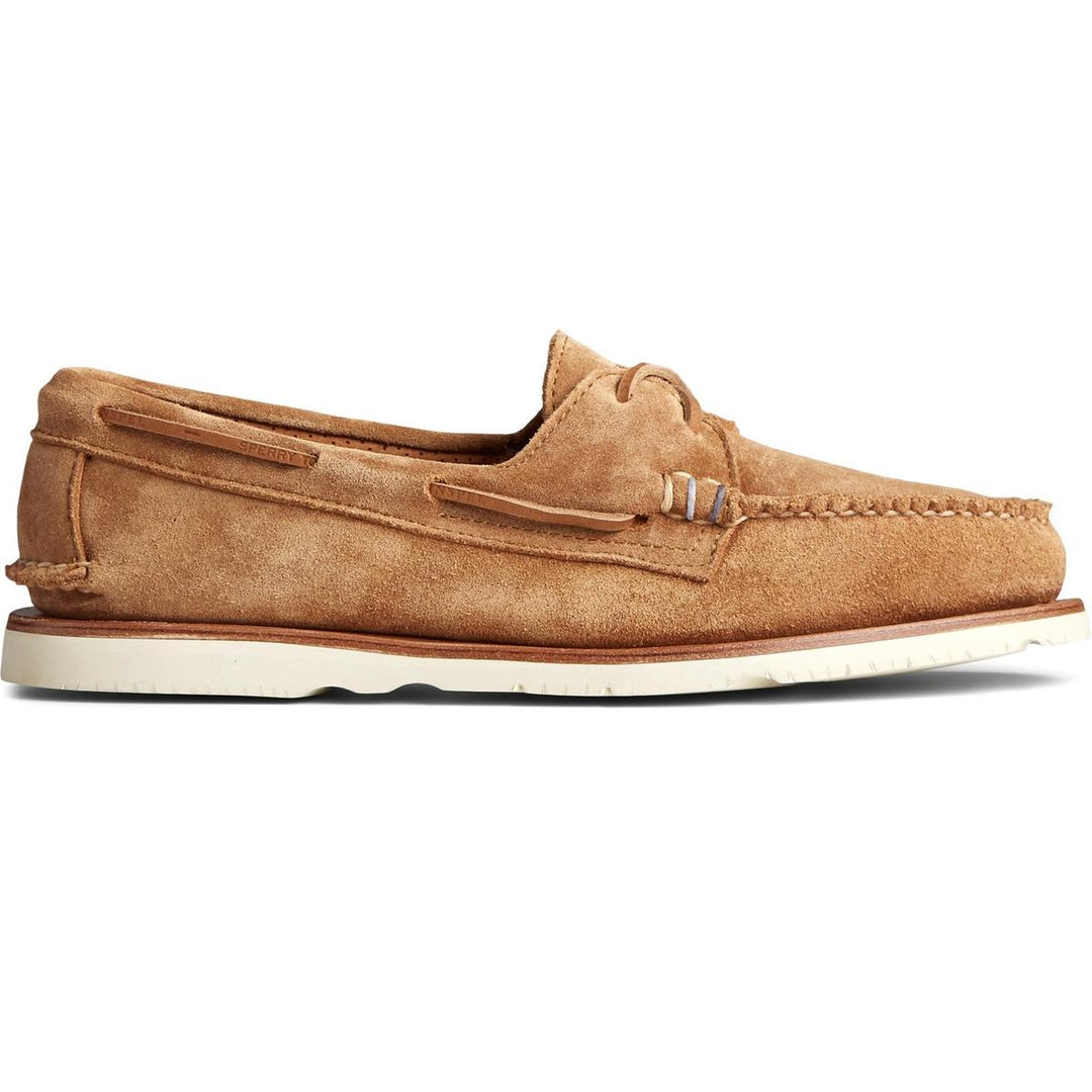Sperry Authentic Original Sunspel Boat Shoe Tan Suede