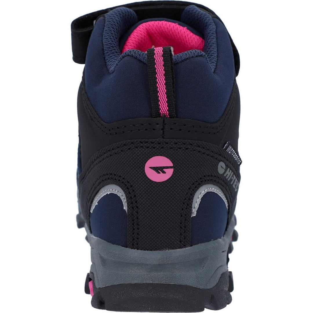 Hi-Tec Blackout Mid Boots Navy/Magenta