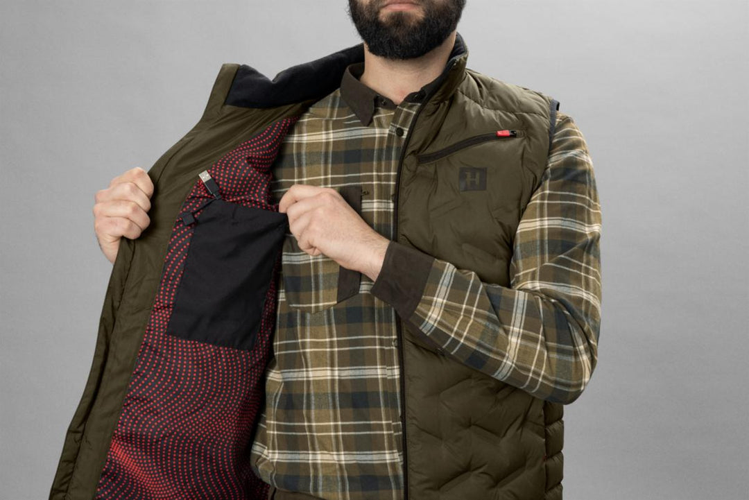 Harkila Härkila clim8 Insulated waistcoat Willow green