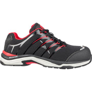 Albatros Twist Low Lace Up Safety Shoe Black/Red