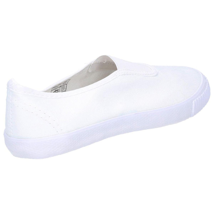 Mirak 6045/PSG27 Gusset Plimsolls White (kids)