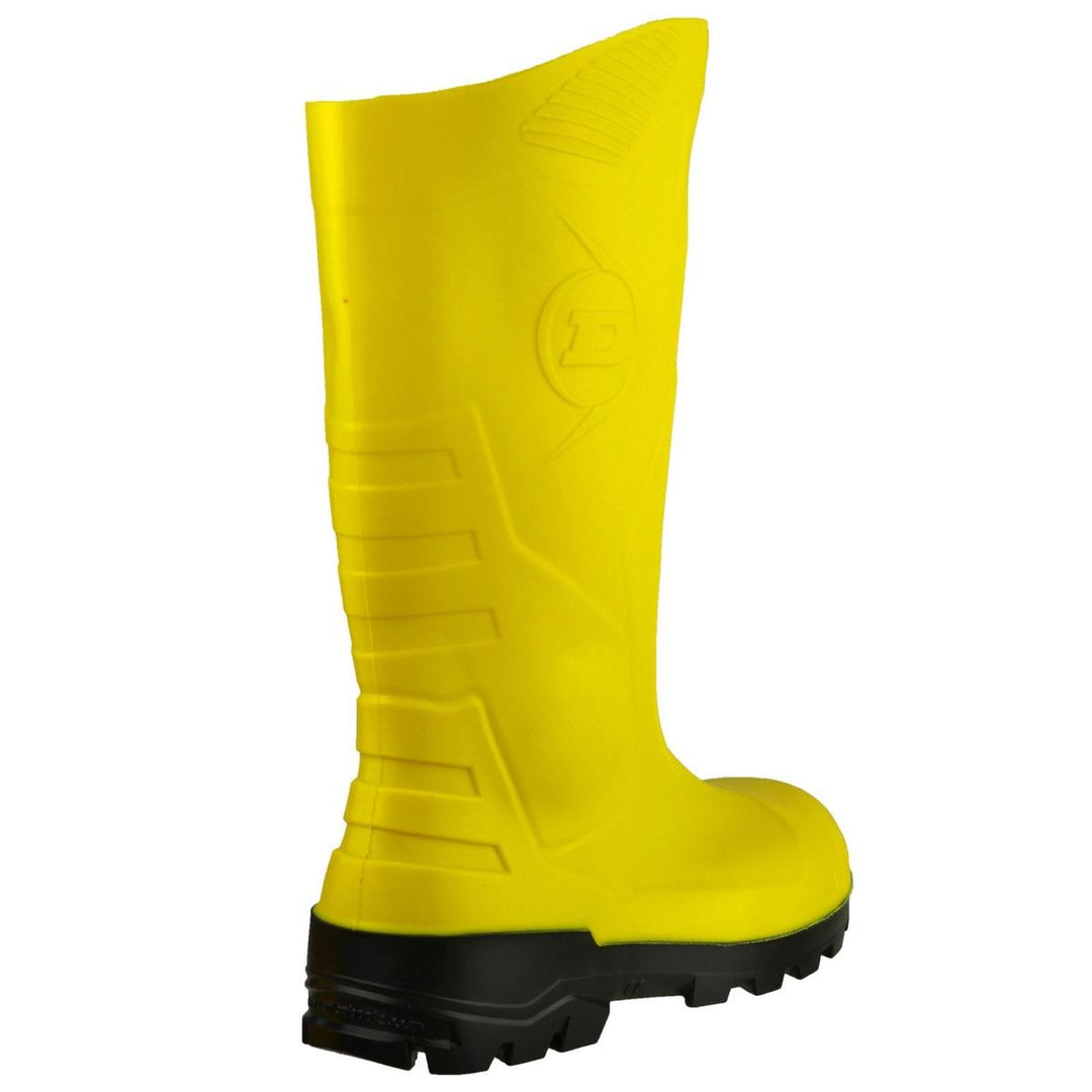Dunlop Devon Full Safety Wellington Yellow/Black – view 5