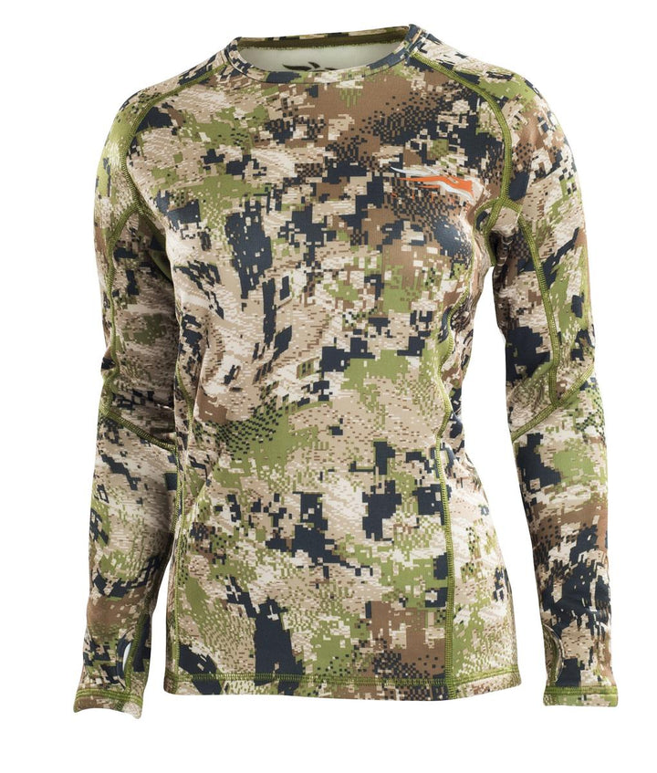 Sitka Ws Core Mid Wt Crew - LS Optifade Subalpine