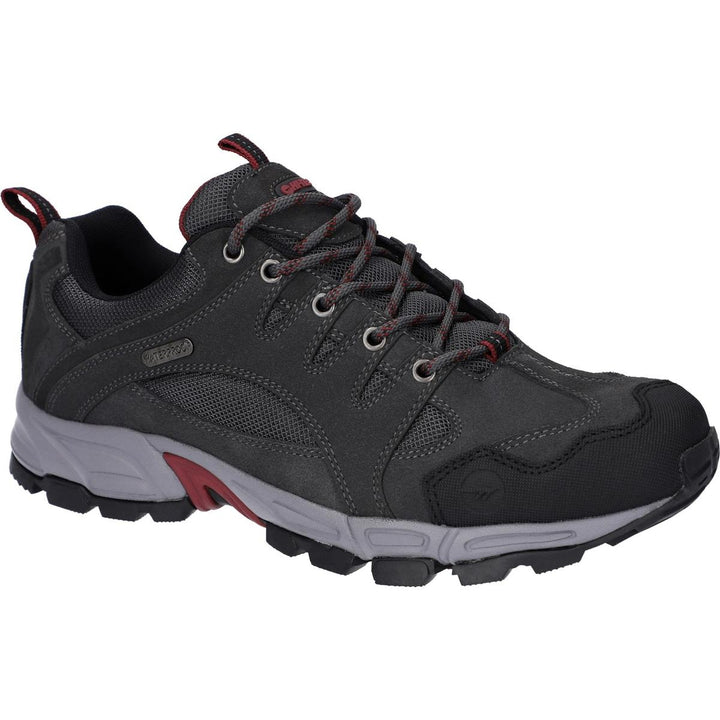 Hi-Tec Auckland Lite Boots Graphite Grey/Dark Red