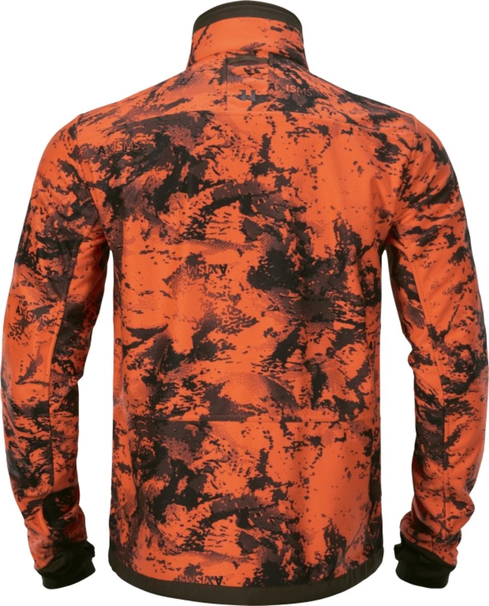 Harkila Wildboar Pro Reversible WSP jacket  Willow green/AXIS MSP Orange Blaze