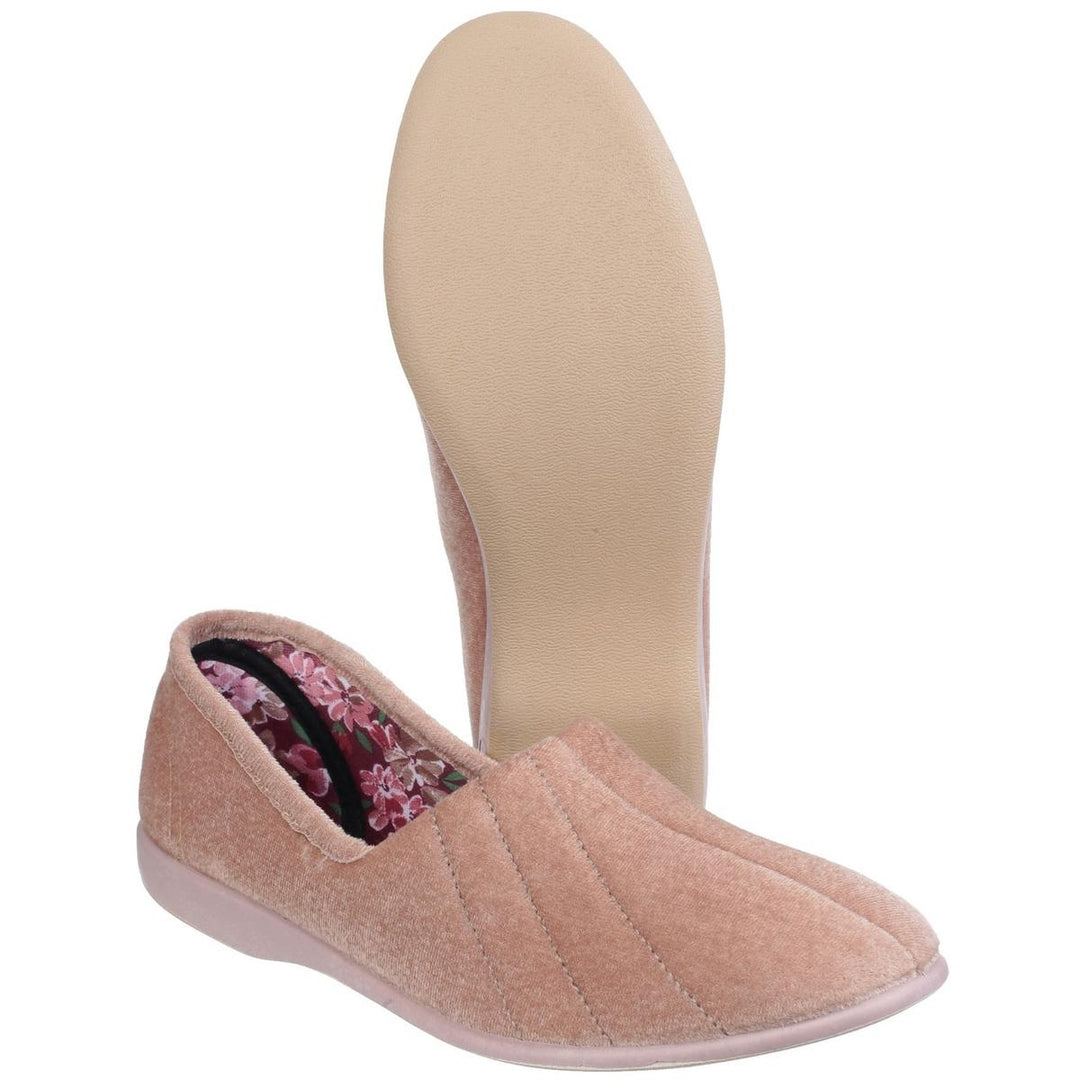GBS Audrey Ladies Slipper Beige