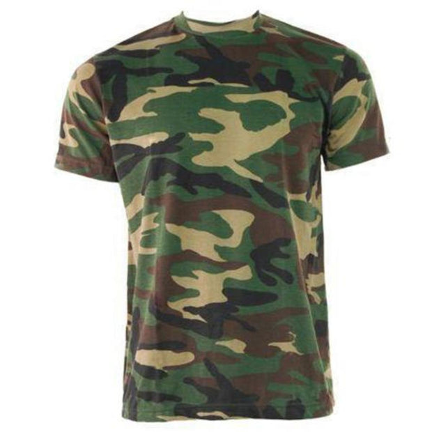 Game Camouflage T Shirt Woodland