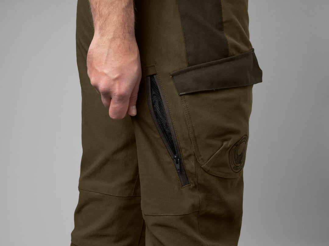 Harkila Wildboar Pro Move trousers - Willow green
