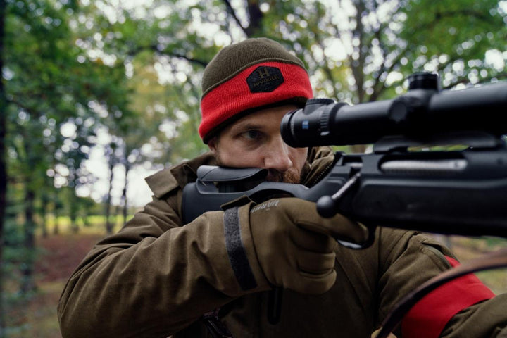 Harkila Driven Hunt reversible beanie Willow green