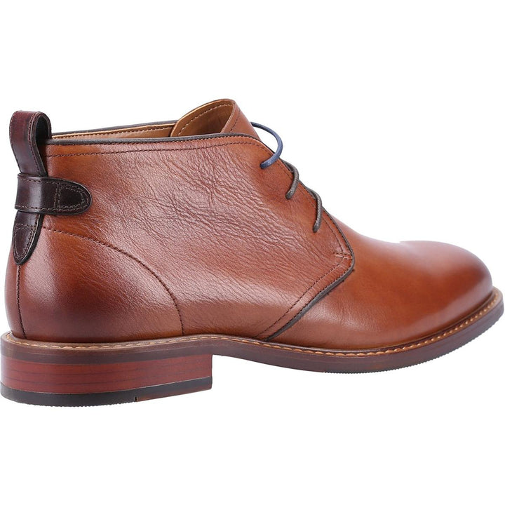 Dune Marching Lace Up Chukka Boots Tan