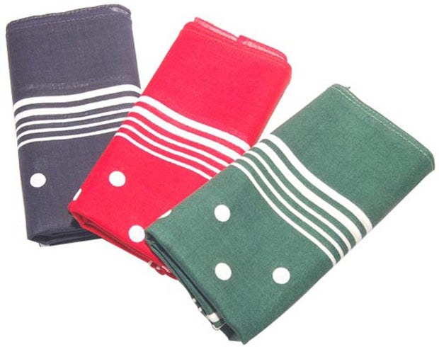Bisley Spotted Handkerchiefs 1 Dozen