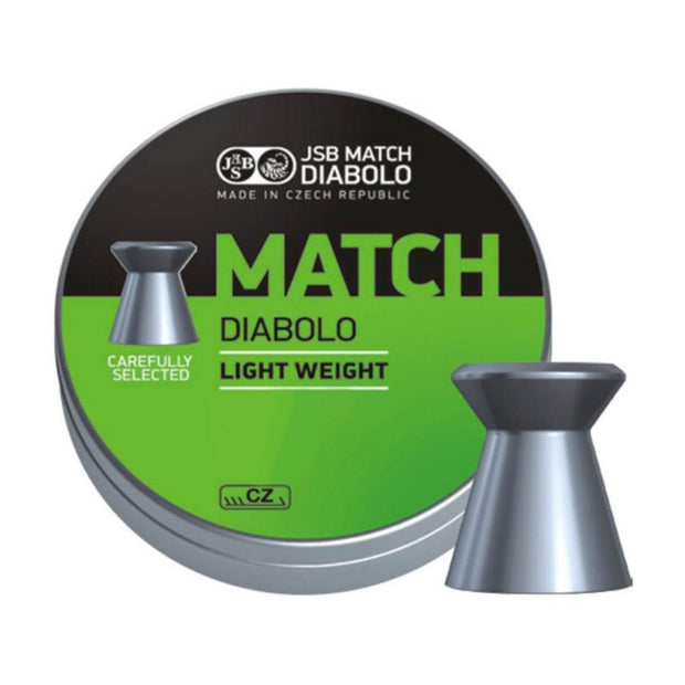 JSB Jsb Match Diabolo Light Weight 4.49mm 7.33gr Pellets 500pk