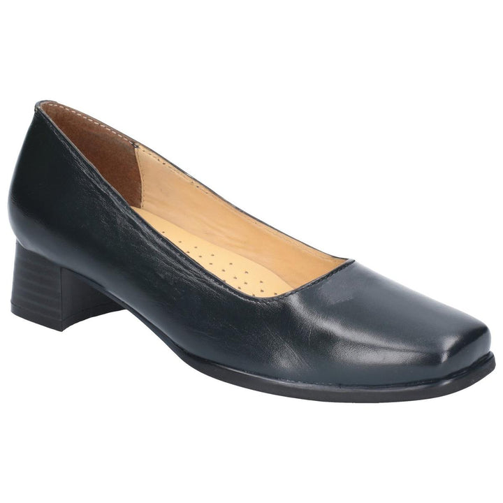 Amblers Walford Ladies Wide Fit Court Navy