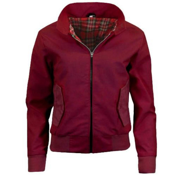 Urban Road Ladies Classic Vintage Harrington Jacket