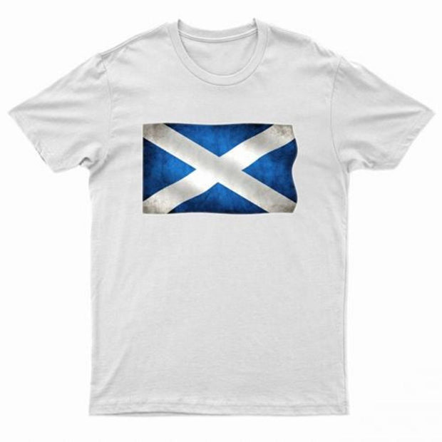 Game Adults Scotland Printed Scottish Flag T-Shirt