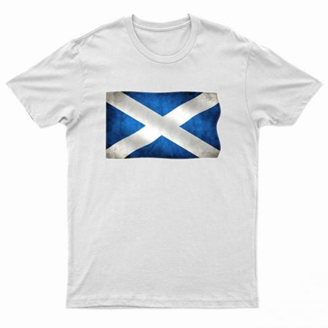 Urban Road Adults Scotland Printed Scottish Flag T-Shirt – view 2