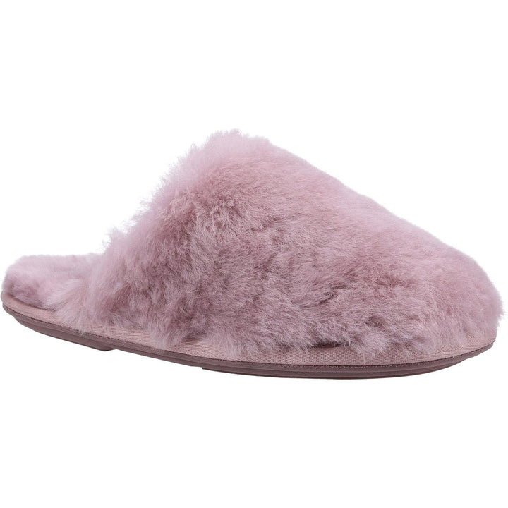 Cotswold Salperton Sheepskin Mule Slipper Pink