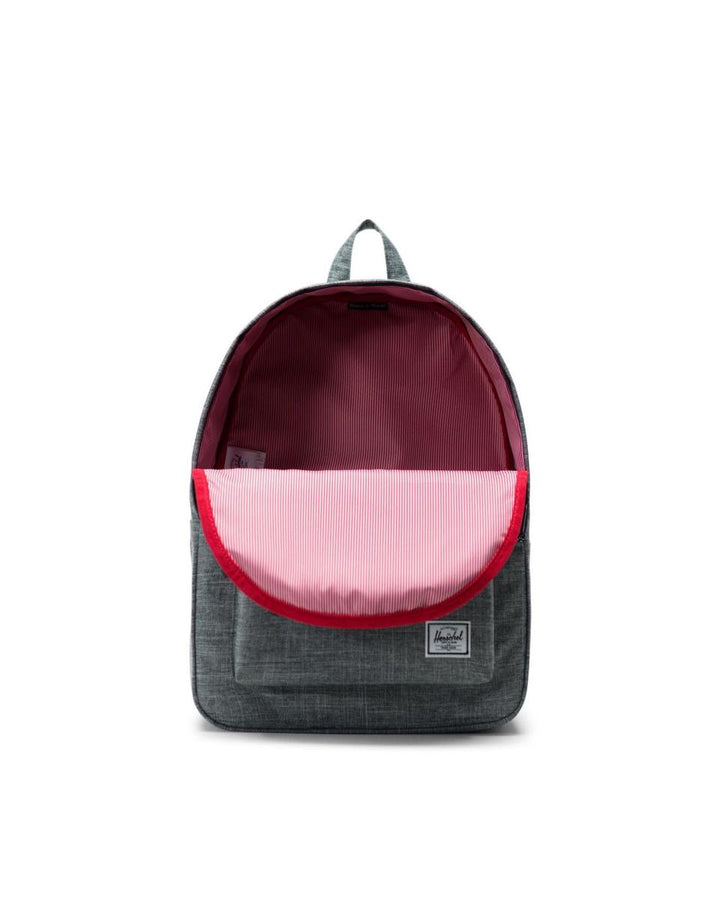 Herschel Bags Classic Backpack Raven Cross Hatch