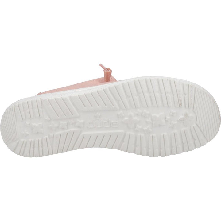 HEYDUDE Wendy Canvas Shoe Pink