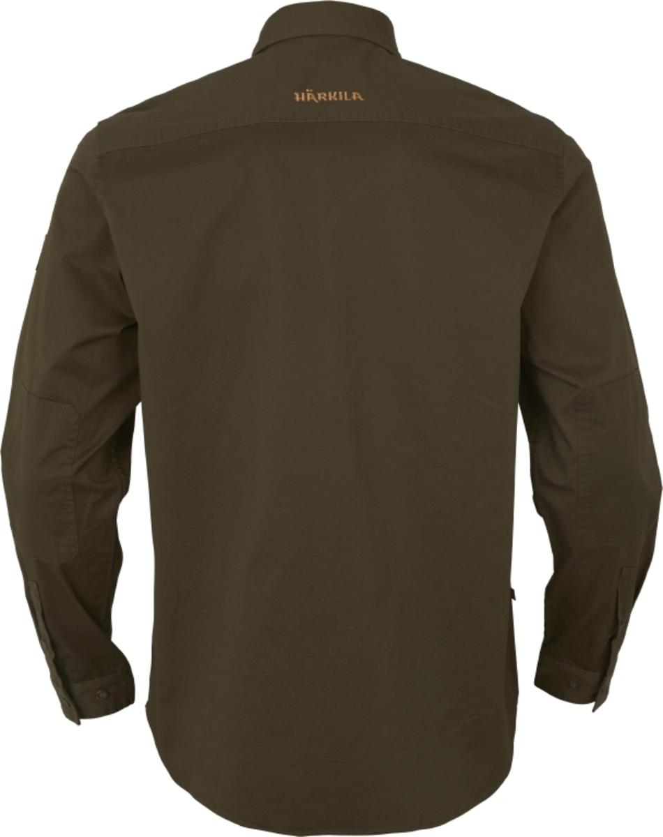 Harkila Trym L/S skjorte Willow green