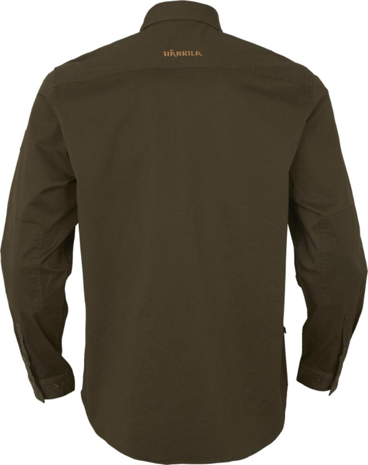 Harkila Trym L/S skjorte Willow green