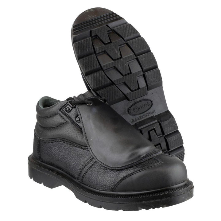 Centek FS333 Lace Up Safety Shoe Black