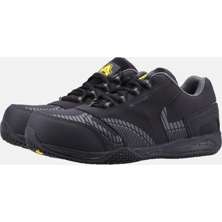 Amblers Safety FS29C Waterproof Metal Free Non Leather Safety Trainer Black