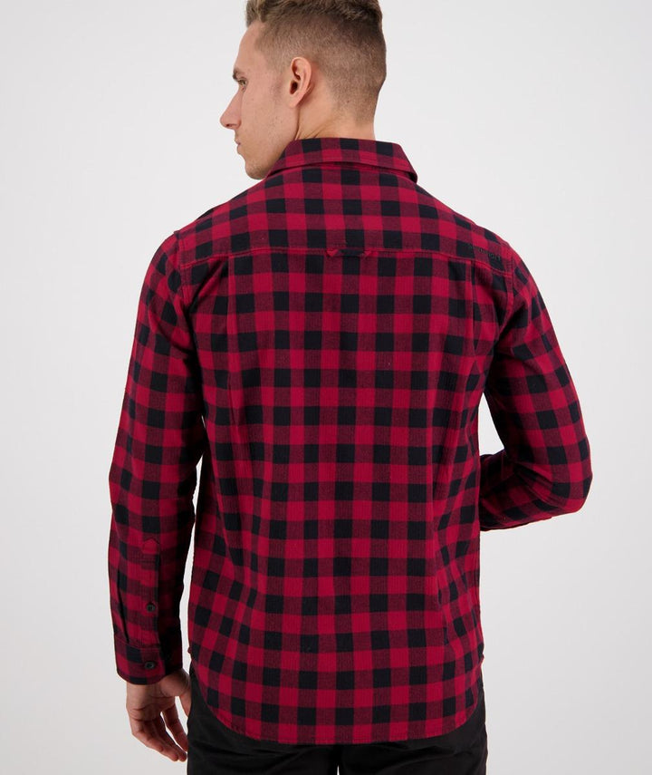 Swanndri Okato v2 Shirt Oxblood/Black