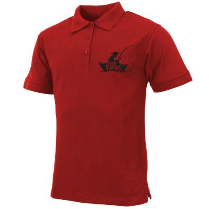 Urban Road Mens "Gone Fishing" Polo Shirt