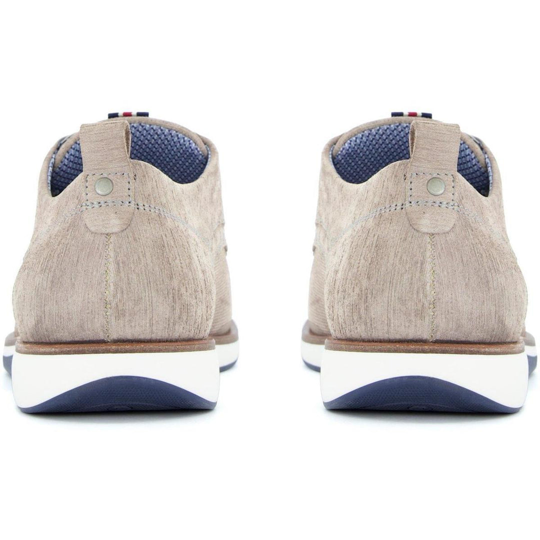 Dune Balad Punch Hole Casual Shoes Grey