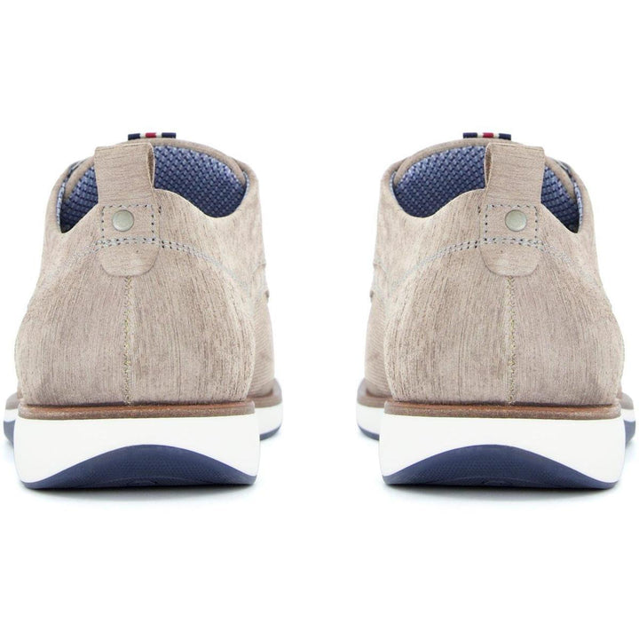 Dune Balad Punch Hole Casual Shoes Grey