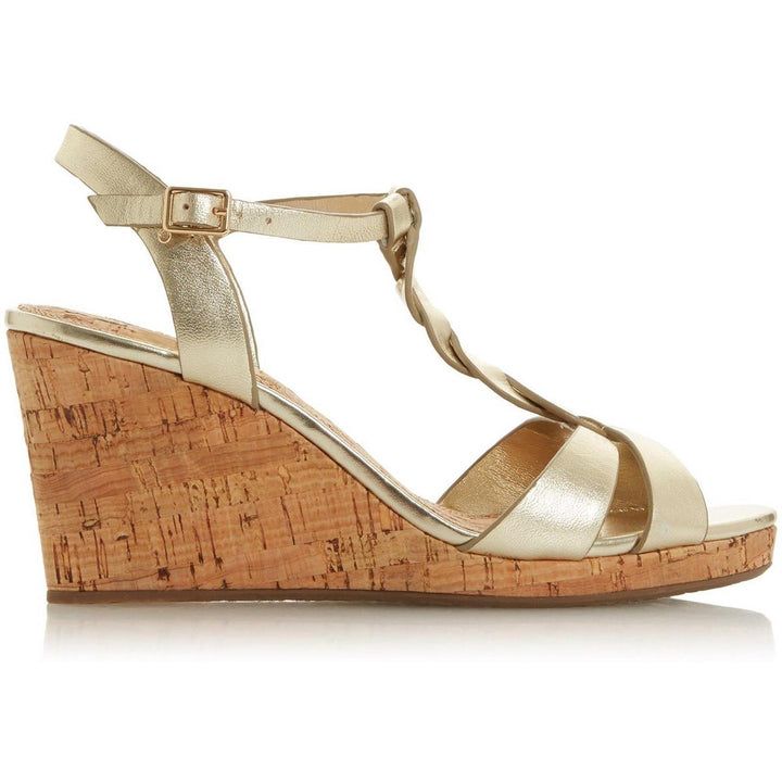 Dune Koala Sandals Gold