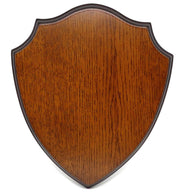 BushWear Solid Oak Antler Skull Cap Shield  9.75"x11.5"