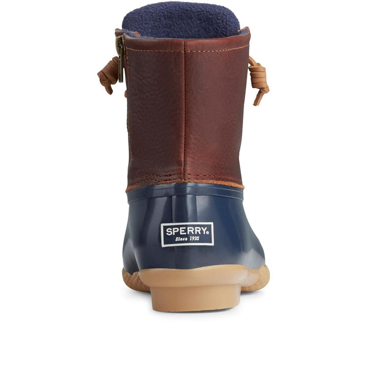 Sperry Saltwater Duck Weather Boot Tan/Navy