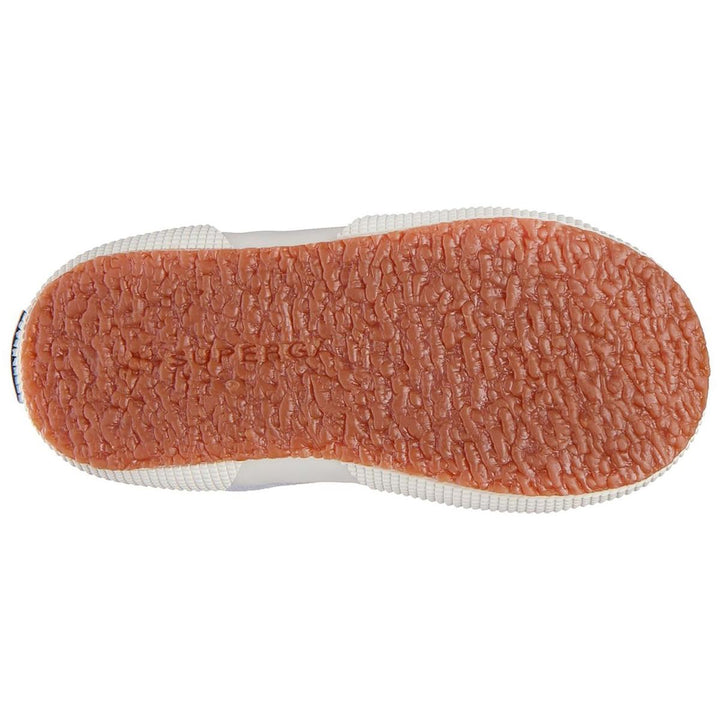 Superga 2750 Kids Straps Camo Ripstop Trainer Blue Grey Dark Camouflage