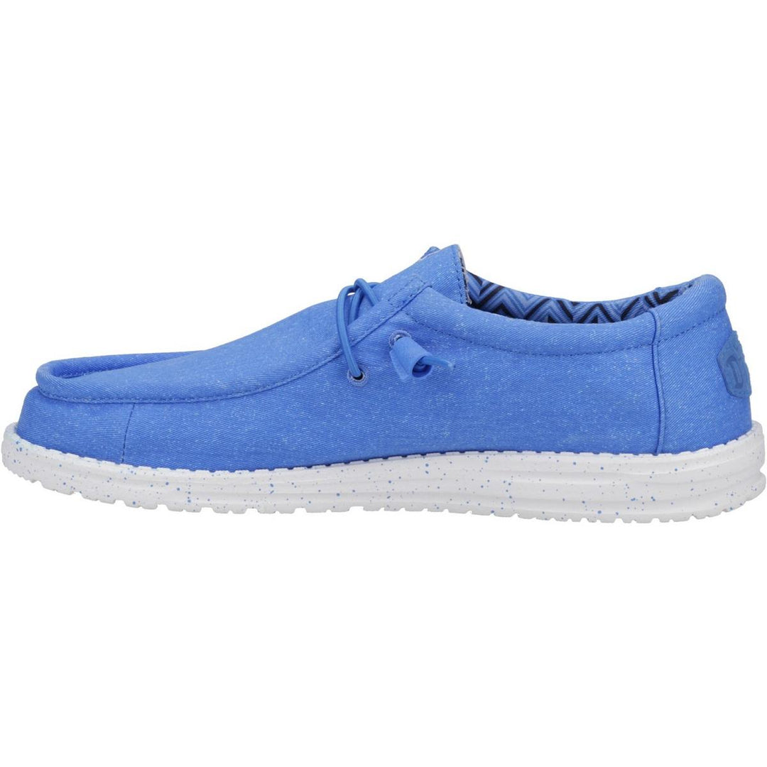 HEYDUDE Wally Canvas Shoe Blue
