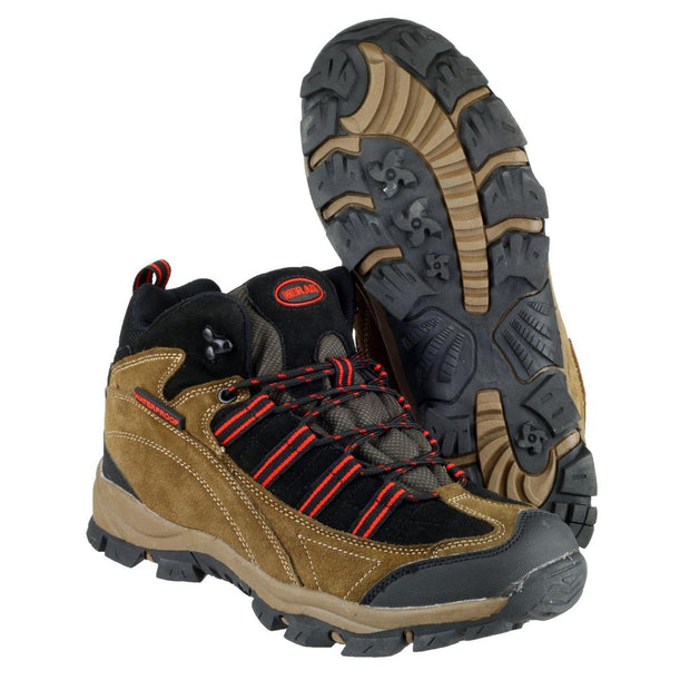 Mirak Kentucky Hiker Hiking Boot Brown/red