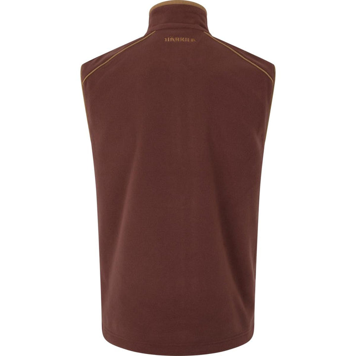 Harkila Sandhem 200 waistcoat Burgundy