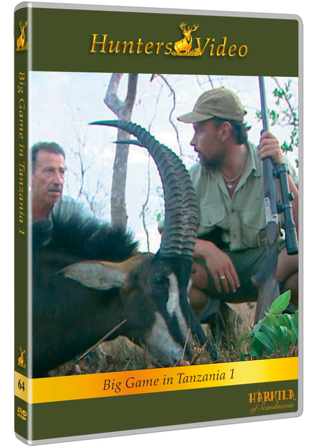 Hunters Video DVD "Big Game, Tanzania 1" DVD multi language