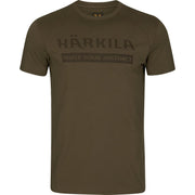 Harkila HÃ¤rkila logo S/S t-shirt Willow green