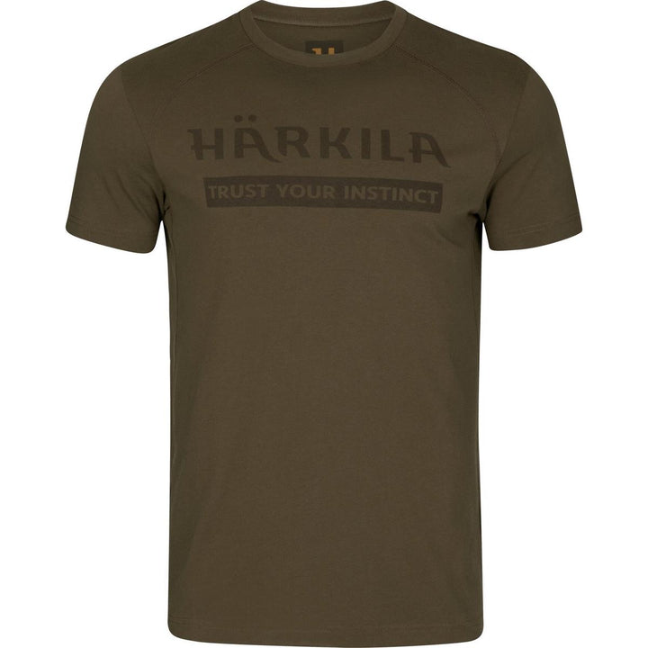 Harkila Härkila logo S/S t-shirt Willow green